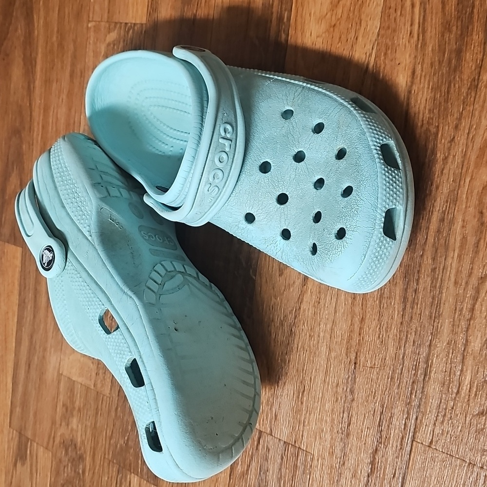 Pure Water Classic Clog CROCS Light Blue W6/M8 S39